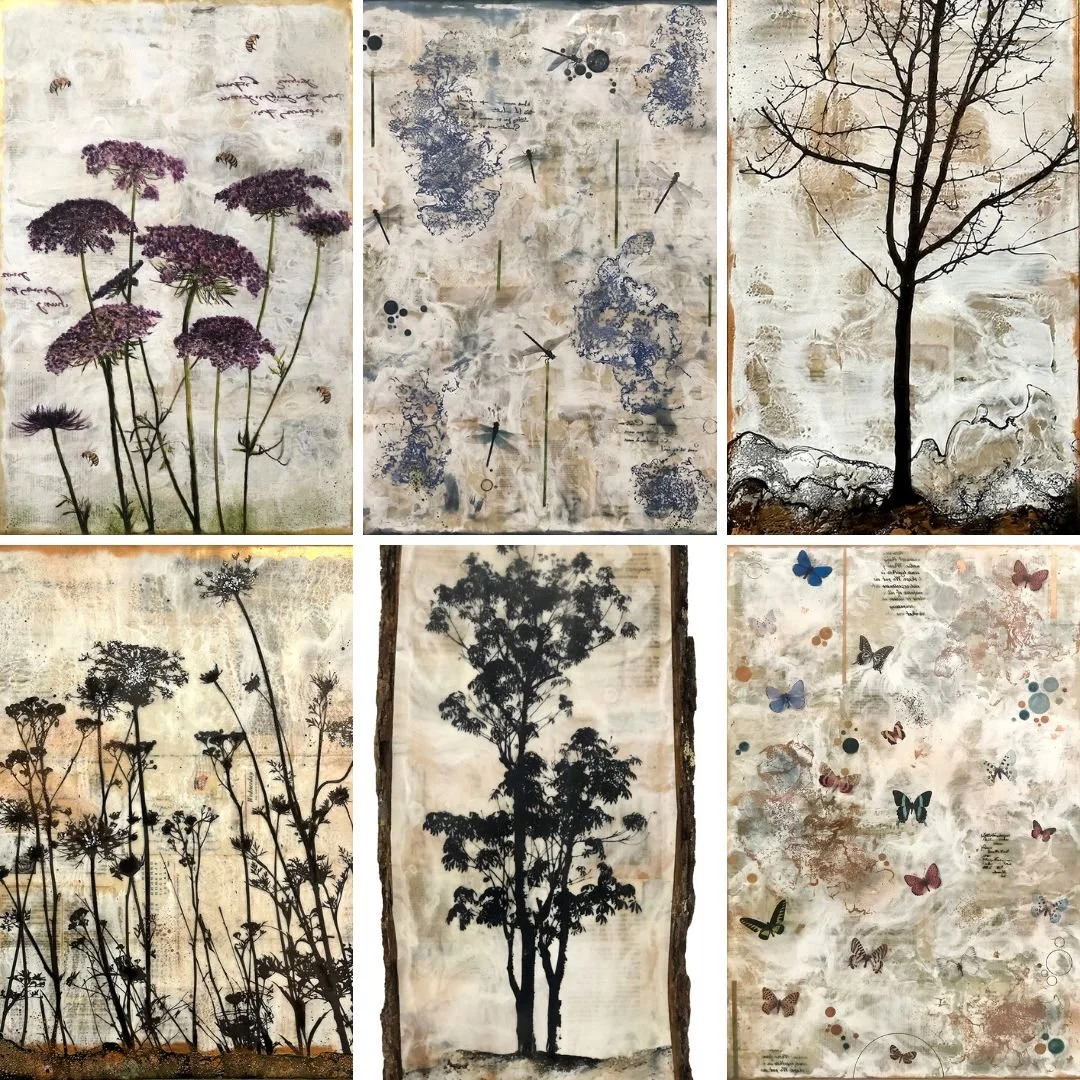 New Encaustic Art by Shannon Amidon