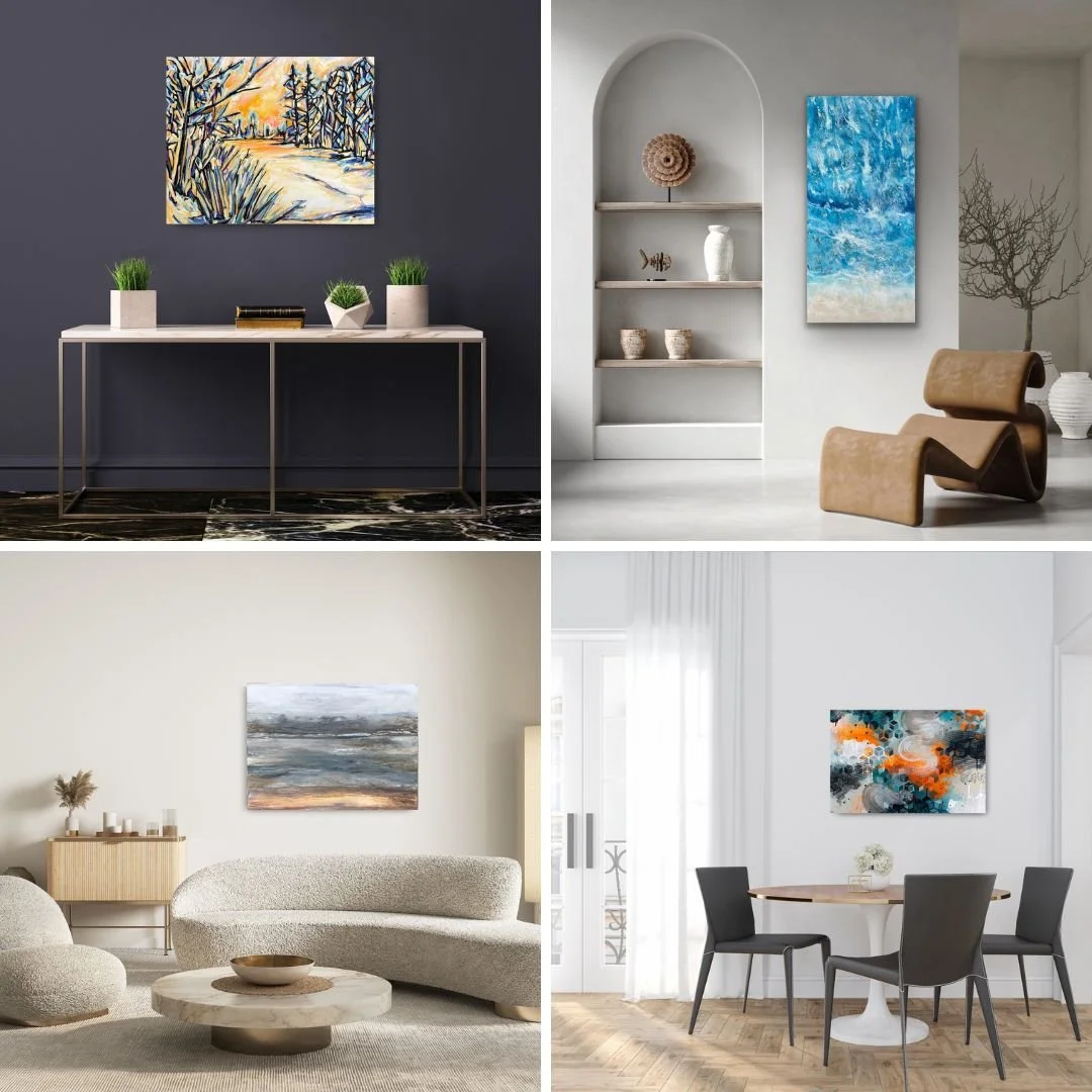 Home Curation! Free art delivery for locals