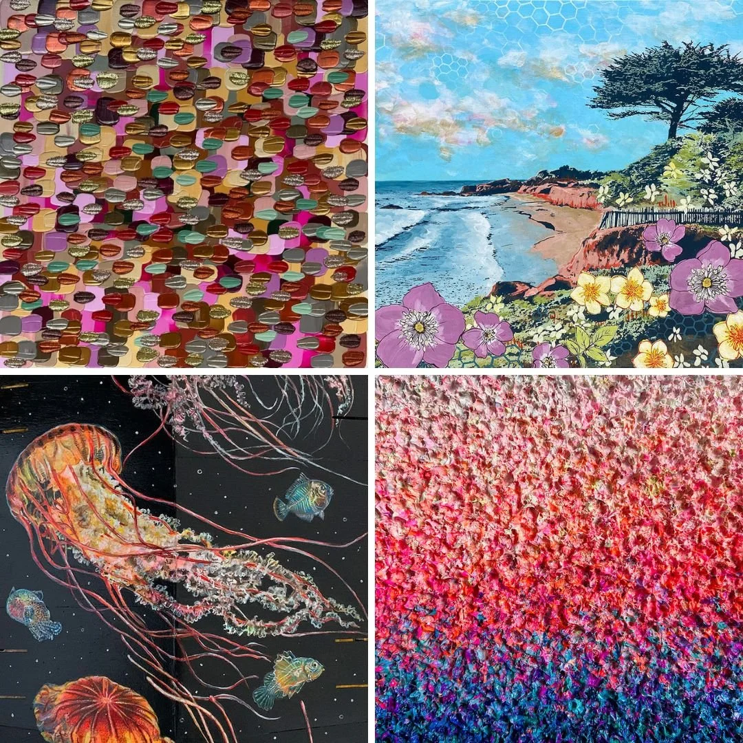 Art that sparkles like jewels!