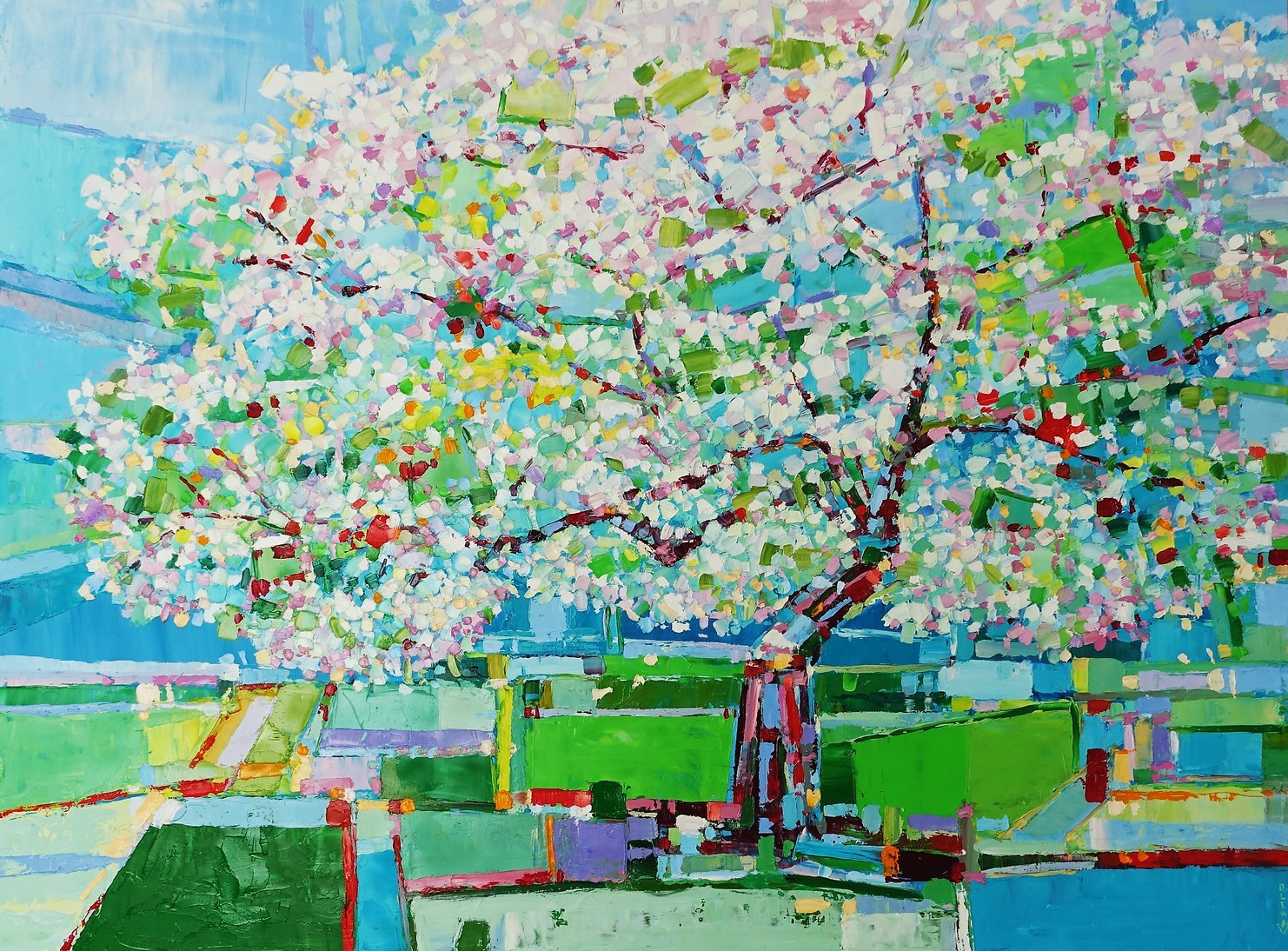 Olena McMurtrey - Blooming Tree