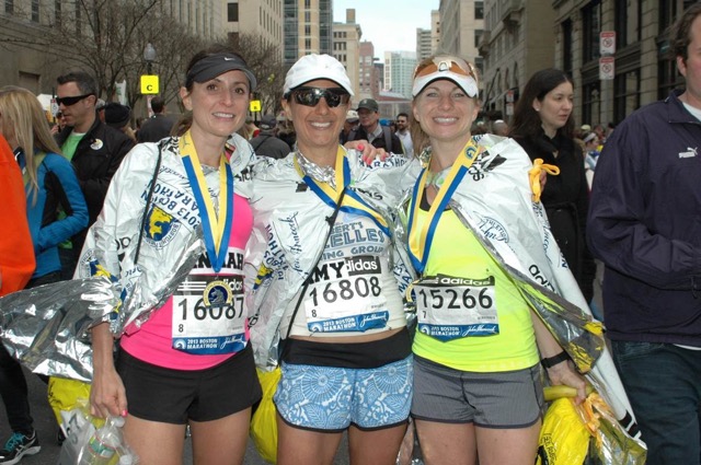 Boston Marathon Finish 2013