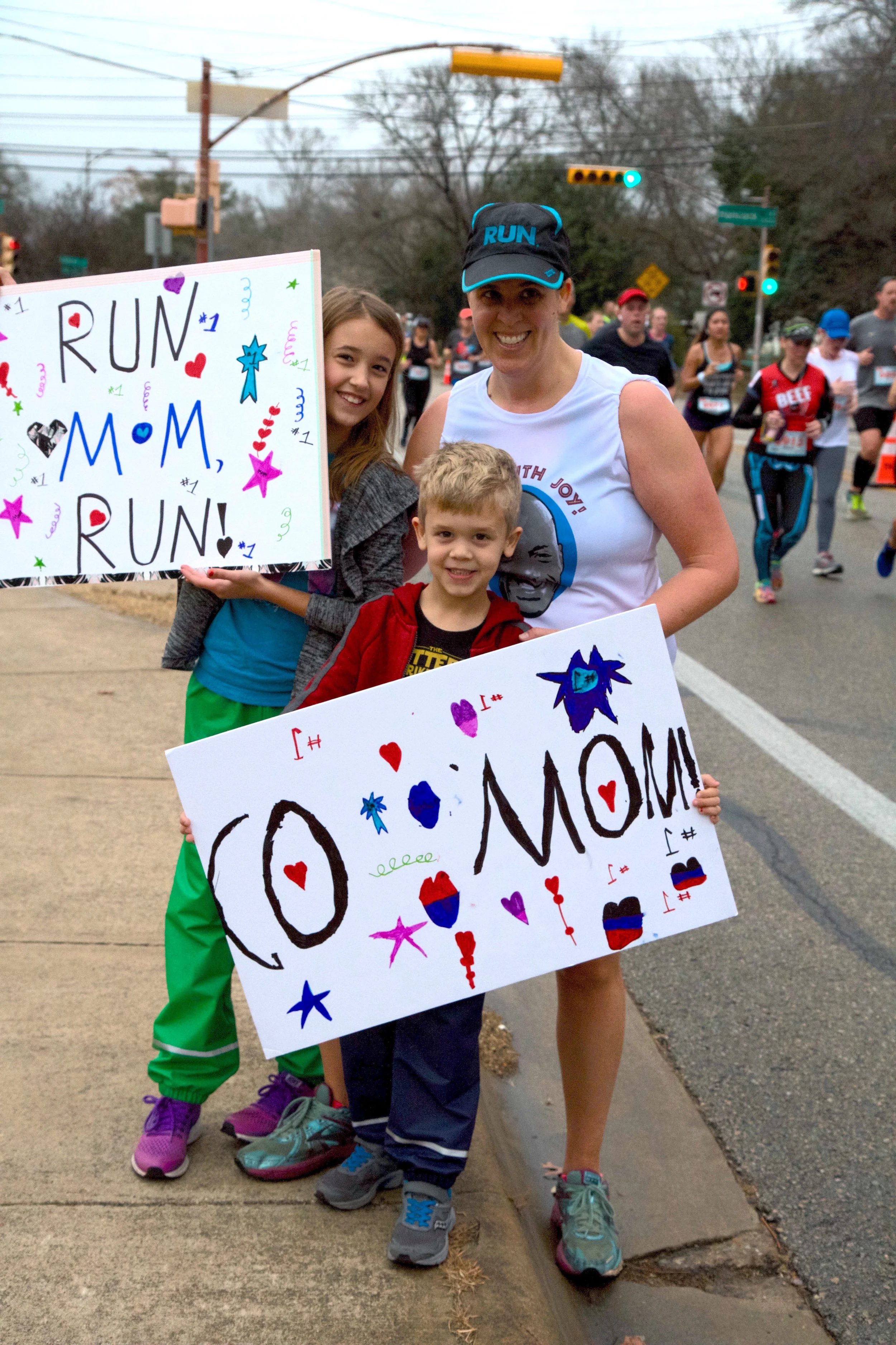 Getting family encouragement at 3M 2018