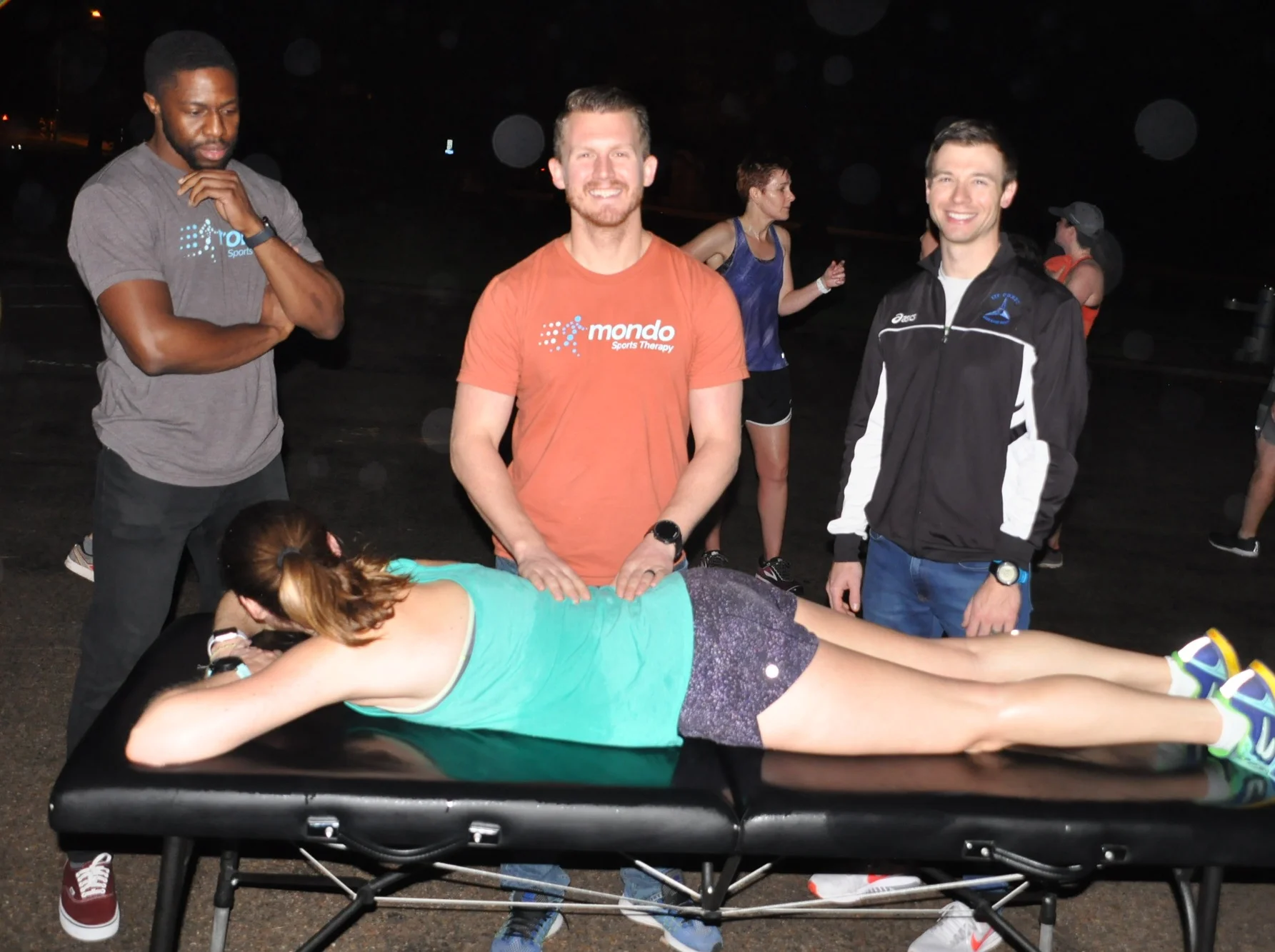 Mondo Sports Therapy at the Wed. 5:30 am workout