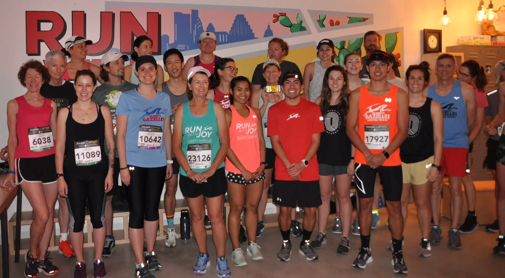 Race canceled, but we’re still joyful! Maybe next year!