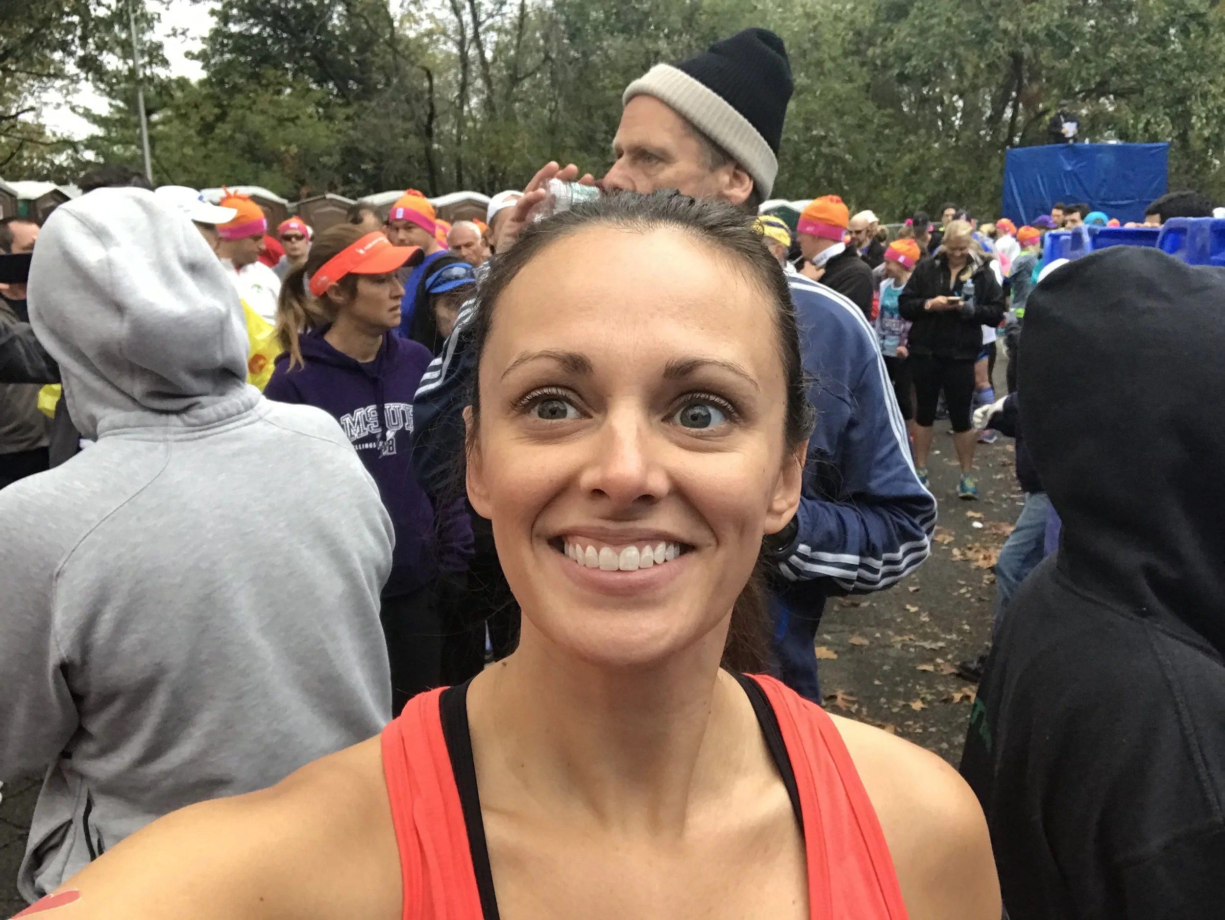 Meghan at the NYC Marathon