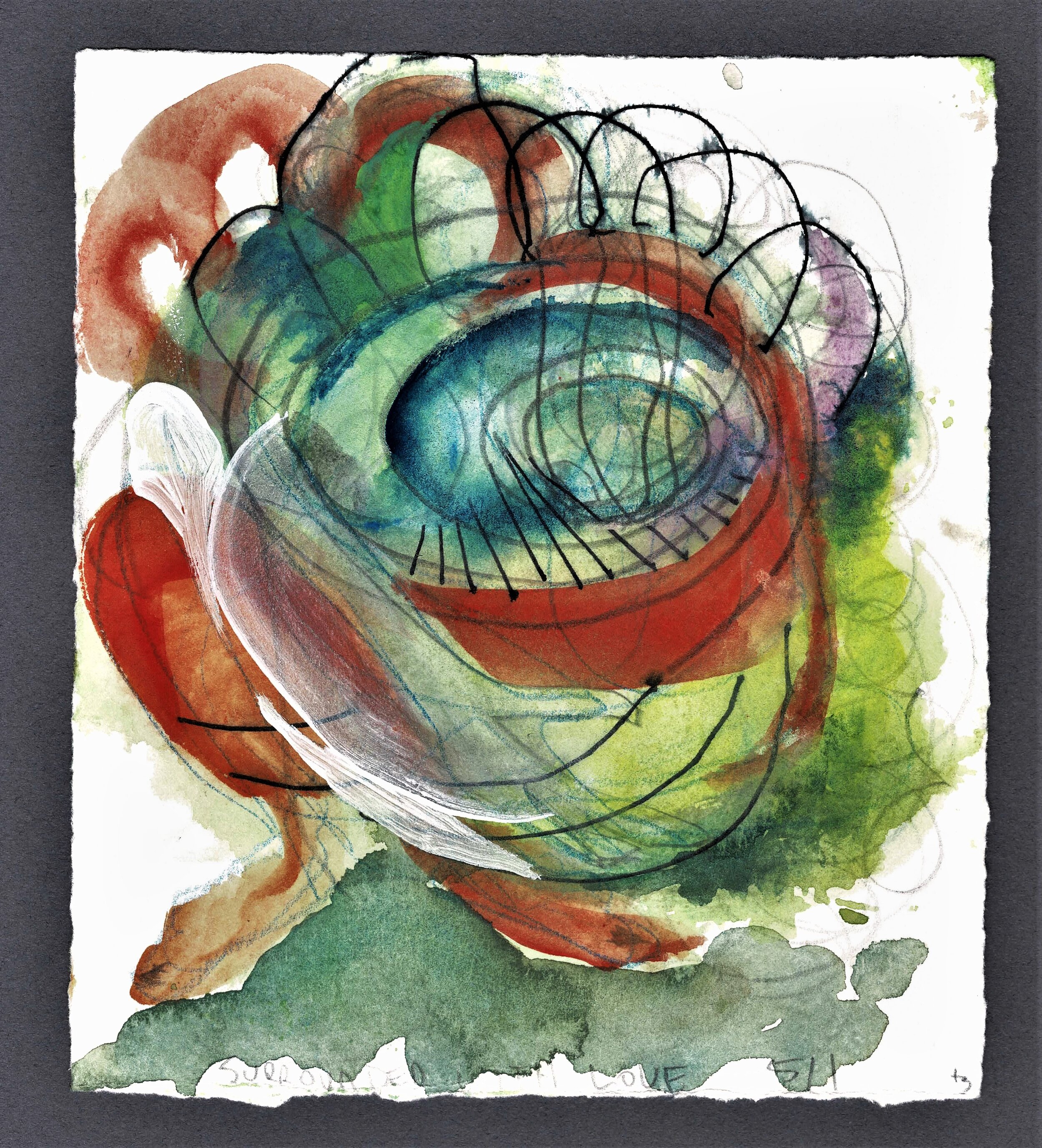 Surrounded with love, full cup