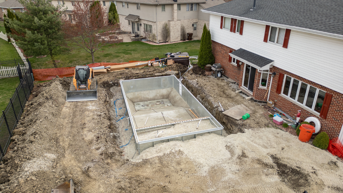 Pool installation