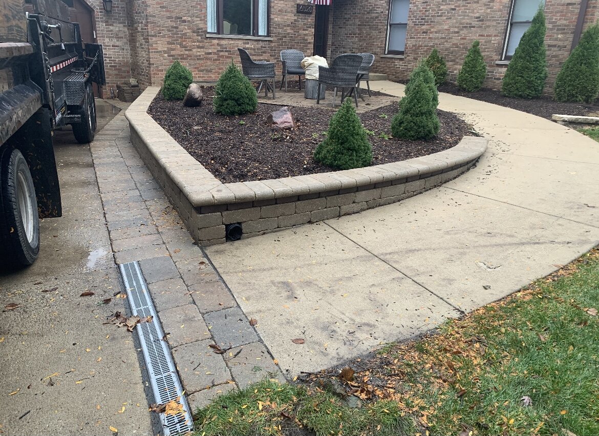 Indian Head Park, IL - Driveway Paver Extension + Retaining Wall.PNG