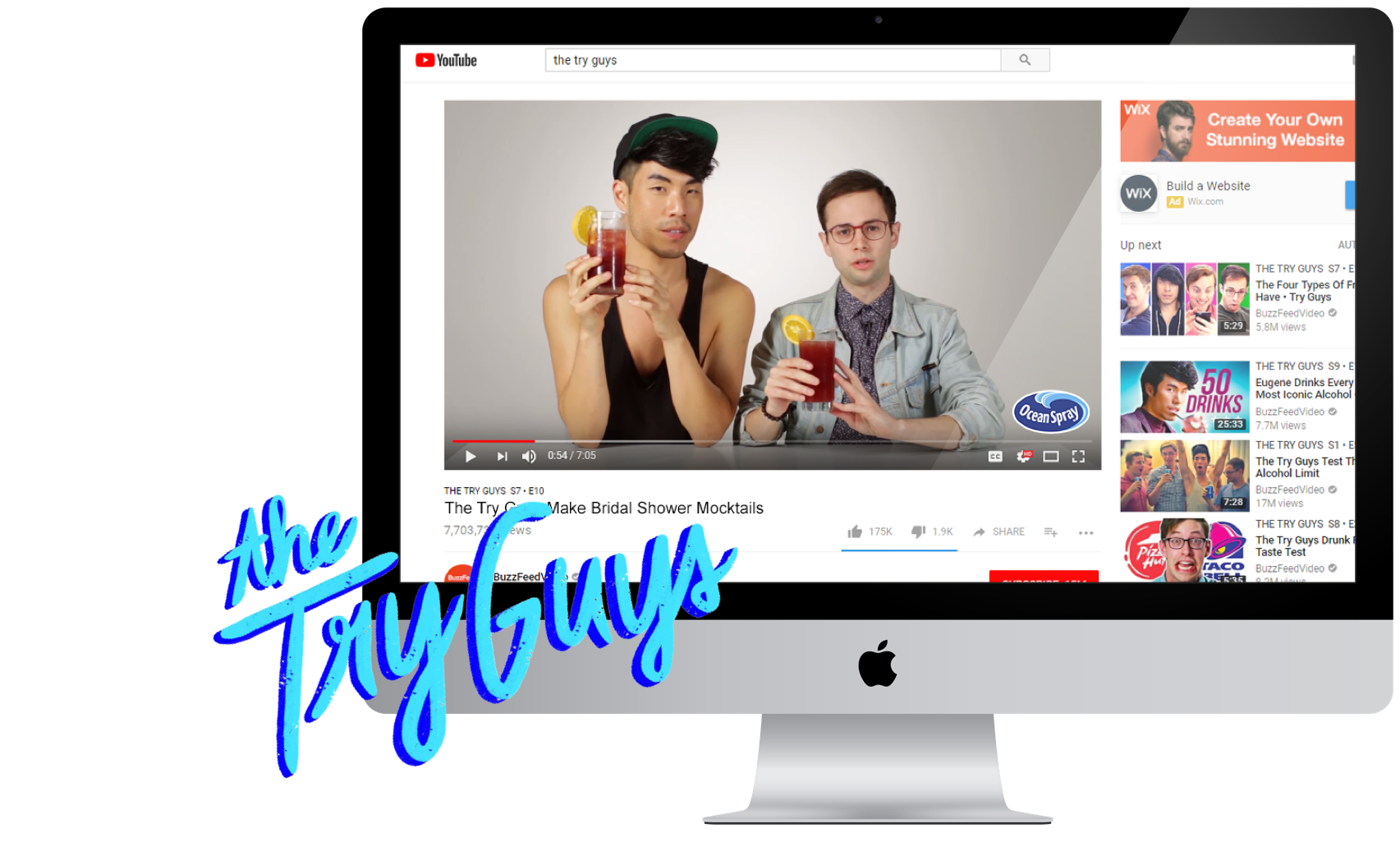 Buzzfeed’s comedy series, The Try Guy s, has amassed over 5 billion video views across 30+ platforms. Over half of all U.S. millennials visit BuzzFeed regularly.