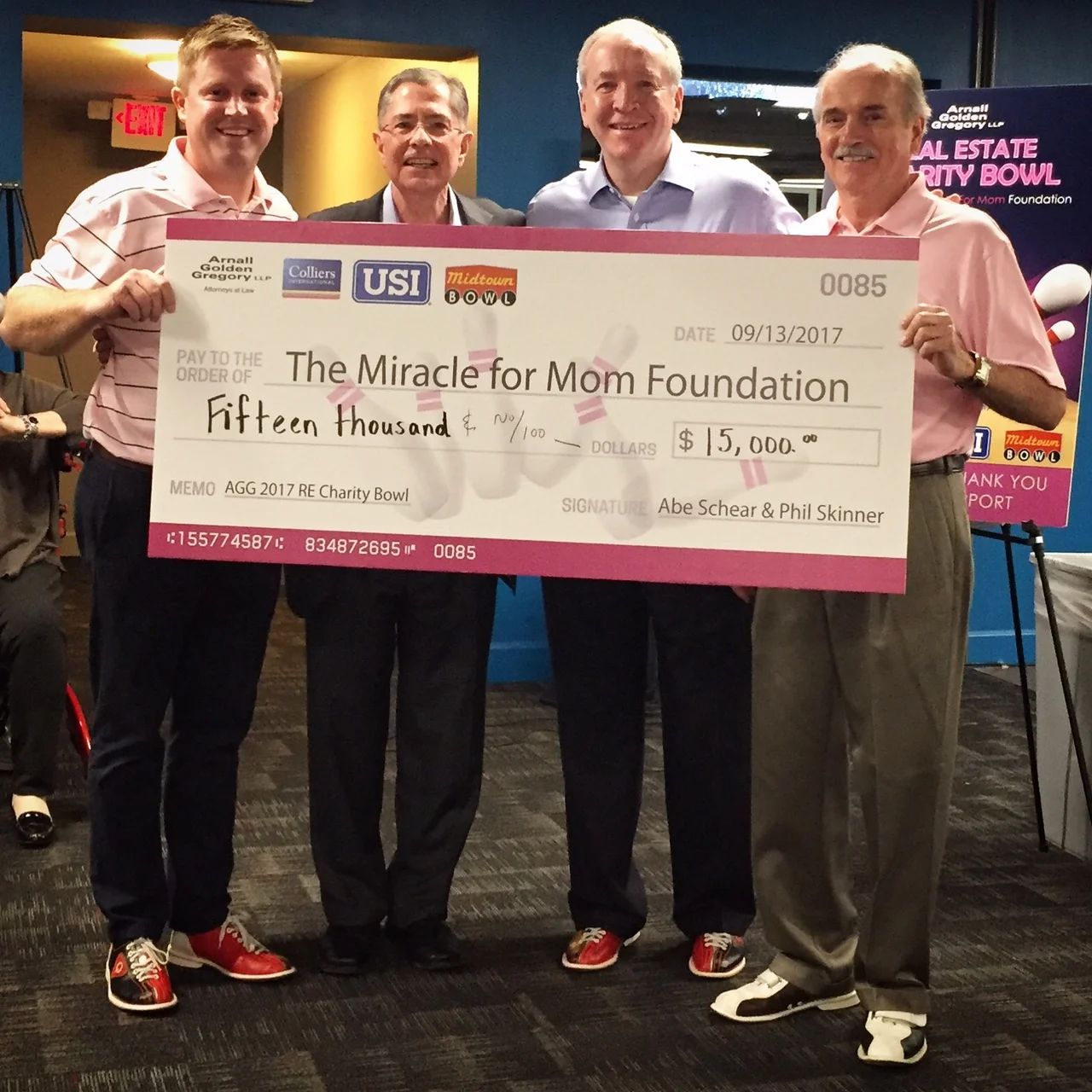 Charity Bowl benefiting Miracle For Mom raises over $15K