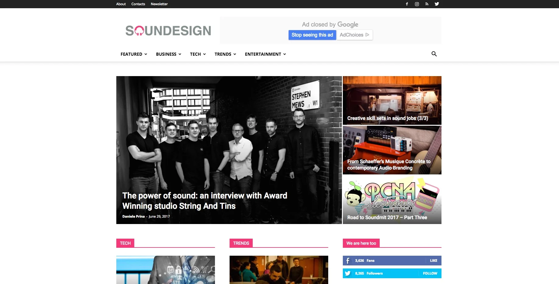sounDesign Magazine