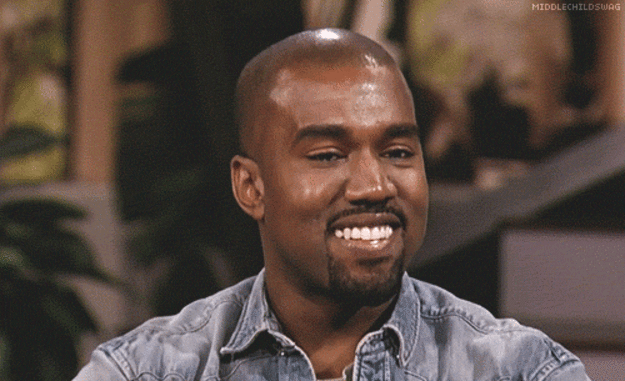 Kanye West Smile Not Smile.gif