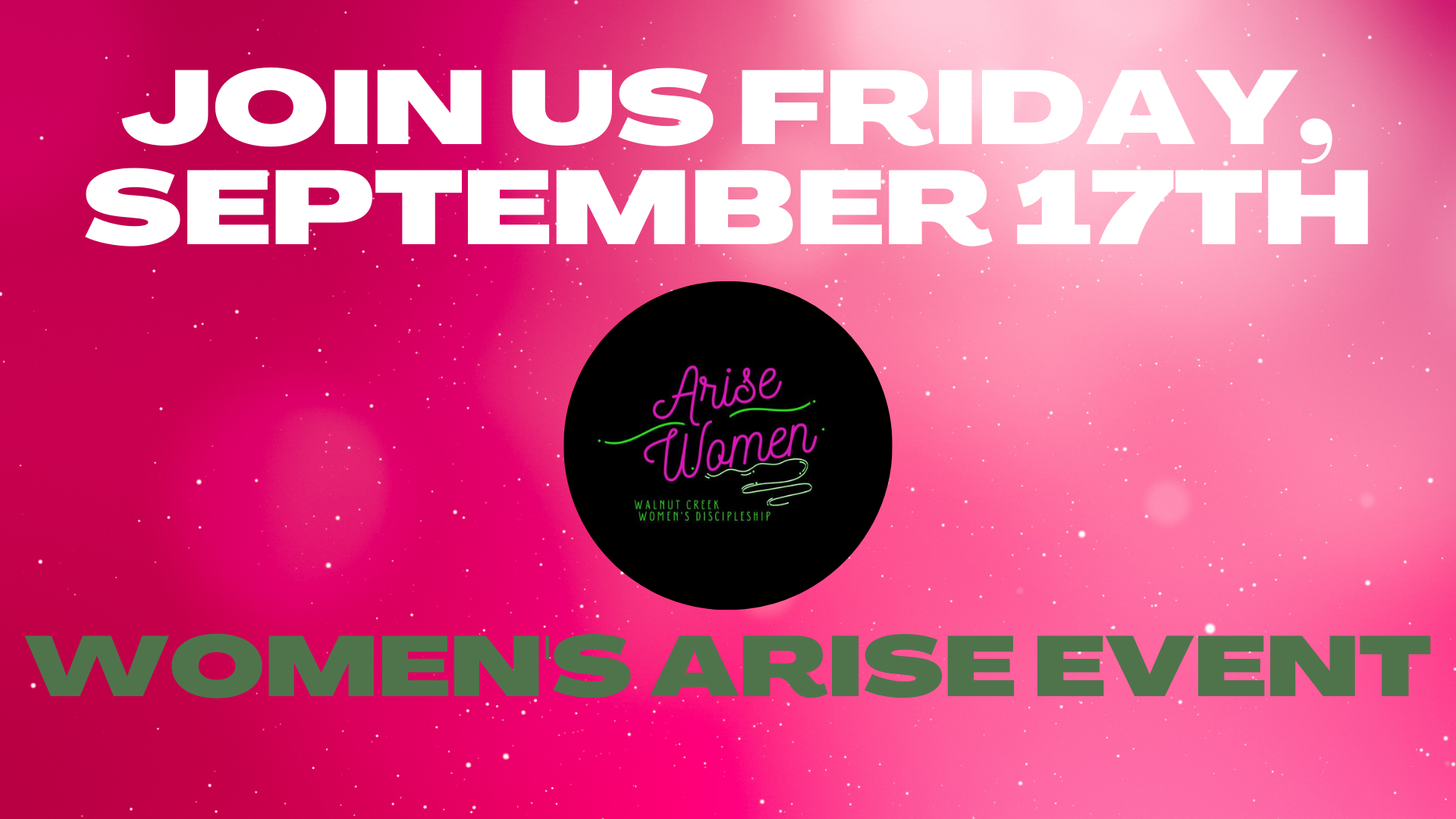 Women's Arise Event