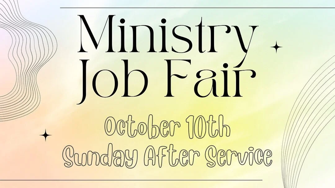 Ministry Job Fair