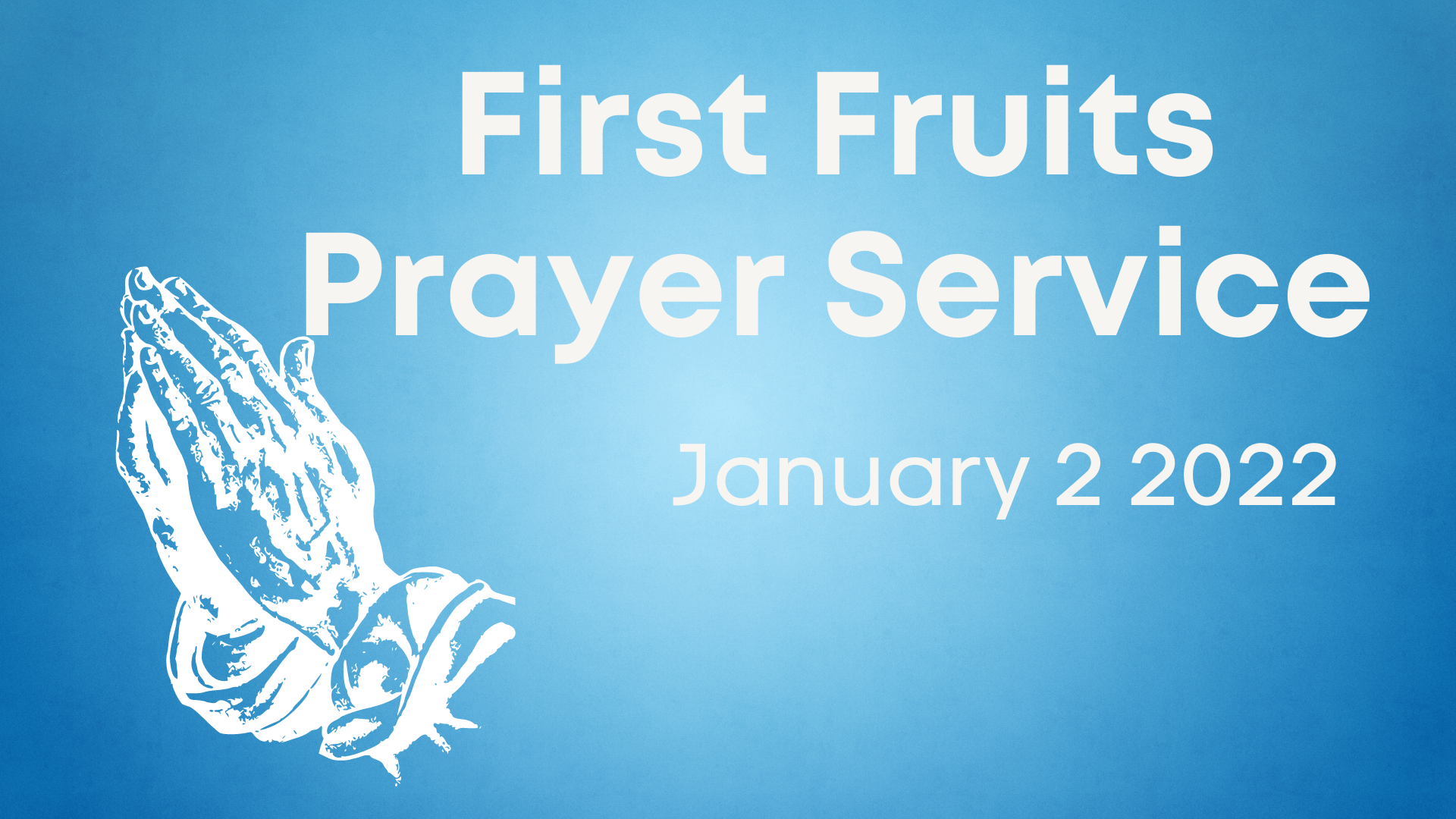 Prayer Service