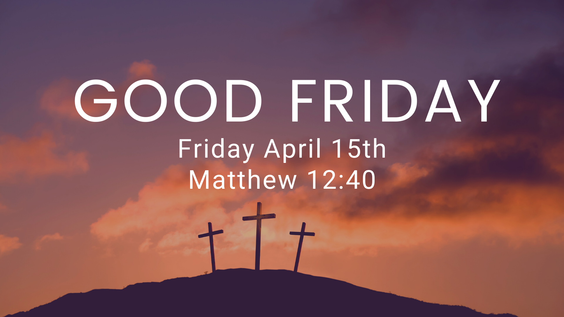 Good Friday
