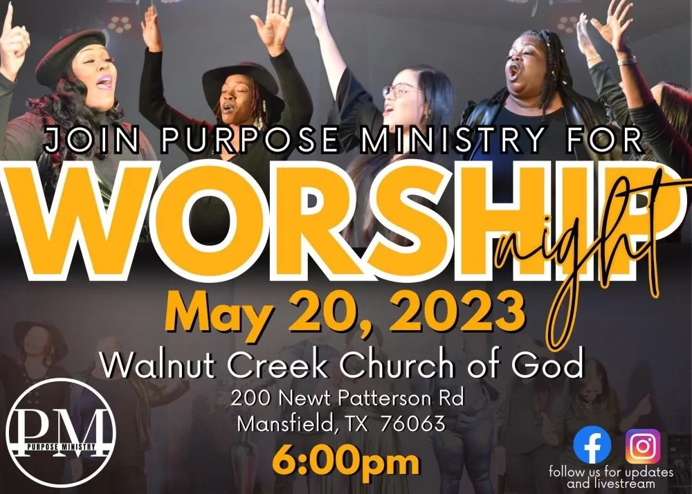 Purpose Ministry Worship Night