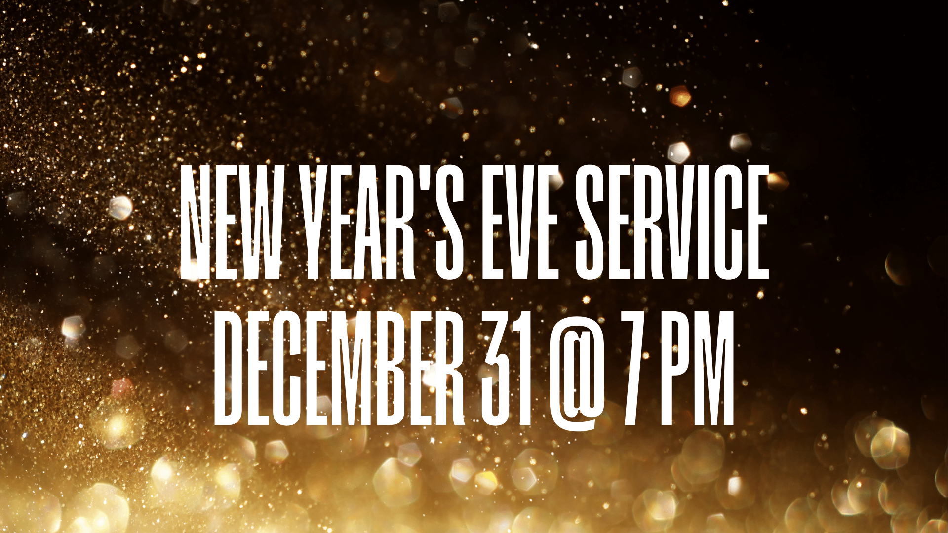New Year's Eve Service