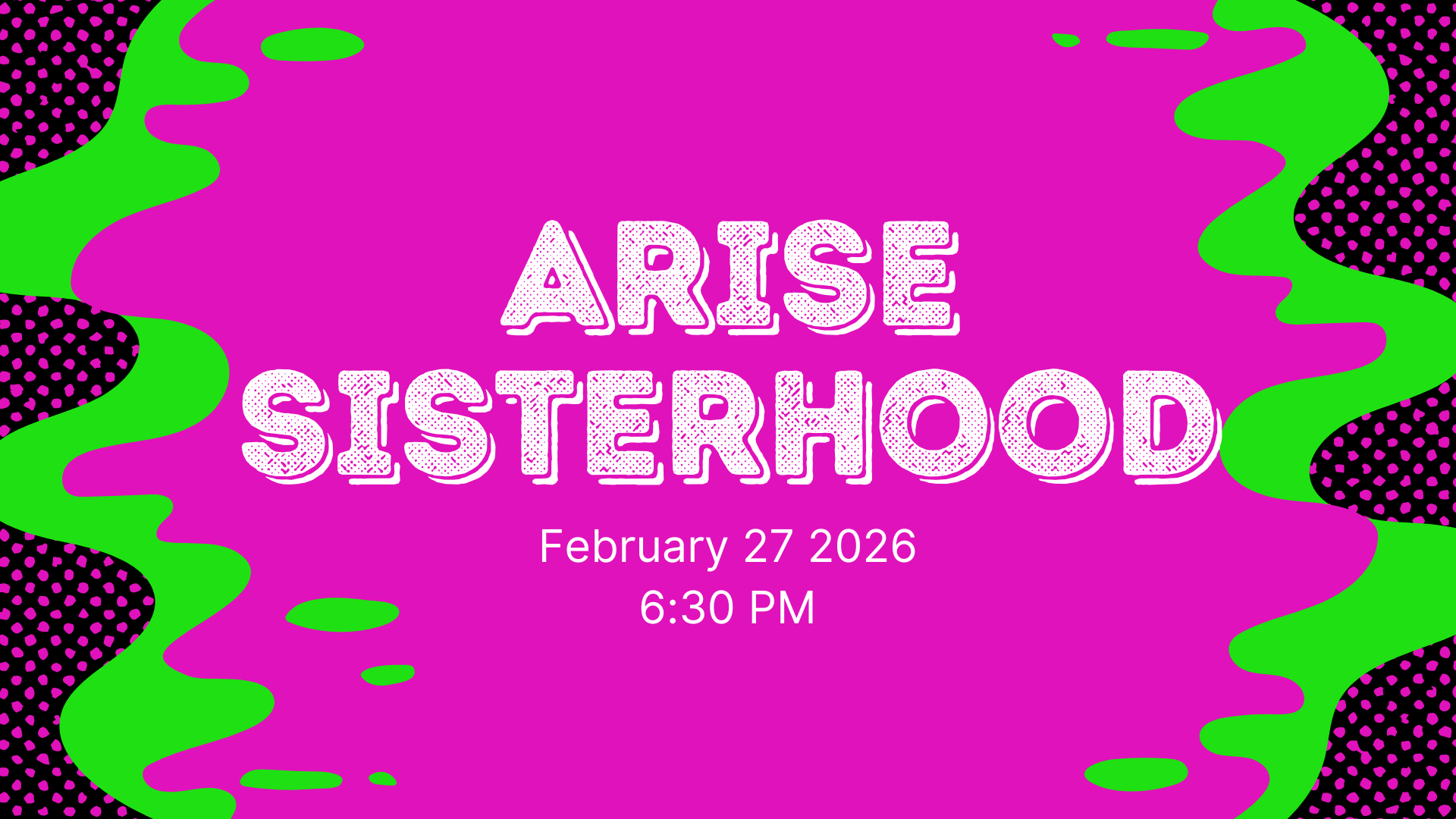 Arise Sisterhood Event