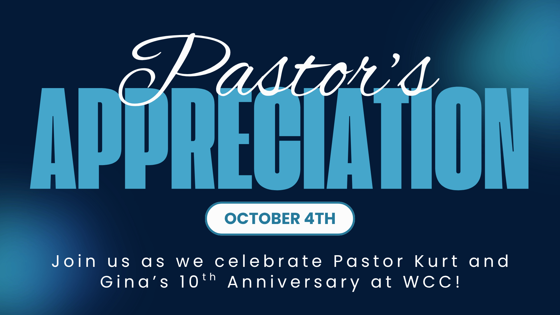 Pastor's Appreciation