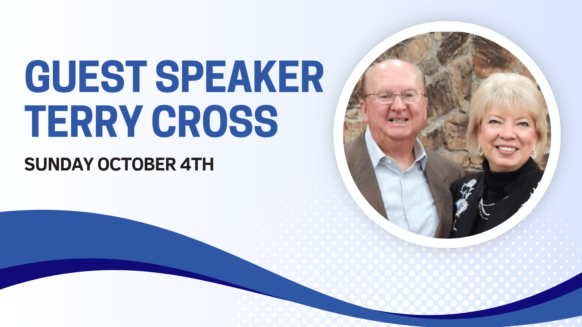 Guest Speaker Terry Cross