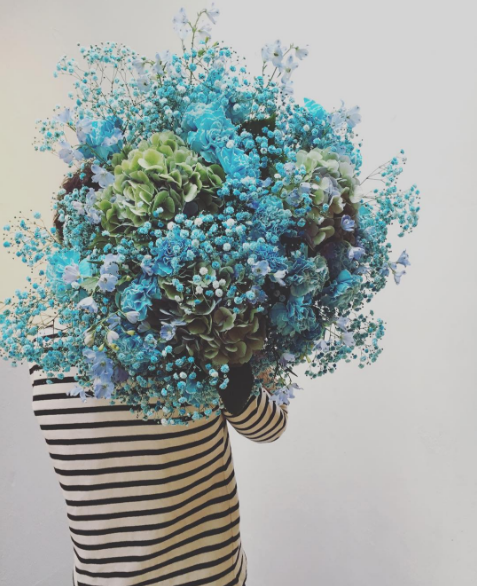 青い花束 Trump Flowers 青い花束 Trump Flowers