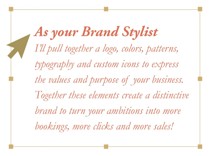 Branding, print, web, graphic design stylist for creatively conscious small businesses.