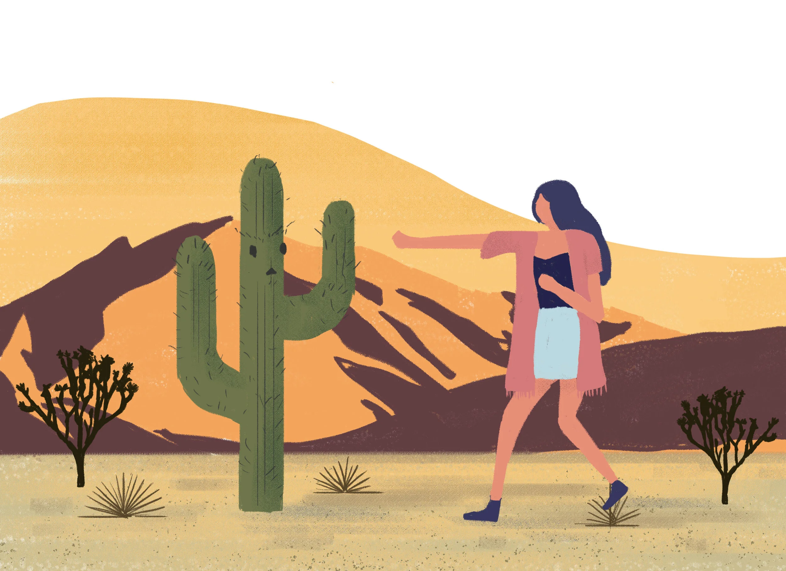 Boxing with Cactus