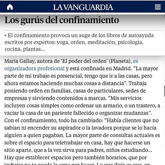 Gracias a La Vanguardia y sobre todo a Xavi Ayén por leerse el libro. Y a la editorial por enviárselo. Dejo el enlace a la entrevista en la bio @el_poder_del_orden