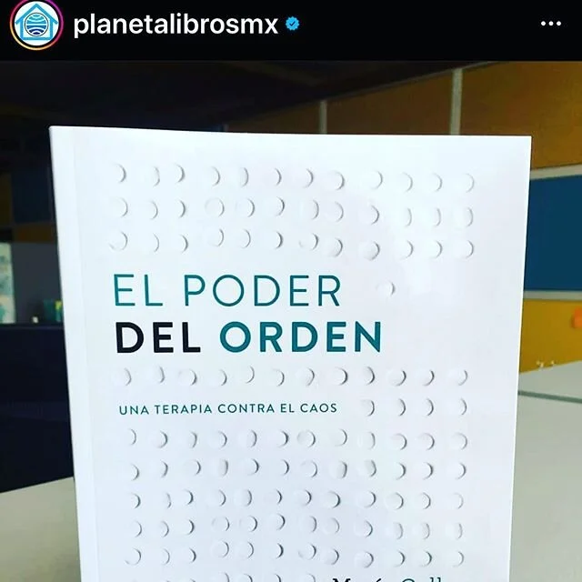 Y el libro lleg&oacute; a Latinoam&eacute;rica. No por Argentina, como esperaba, si no por M&eacute;xico. Gracias a @planetalibrosmx por apostar por el orden!