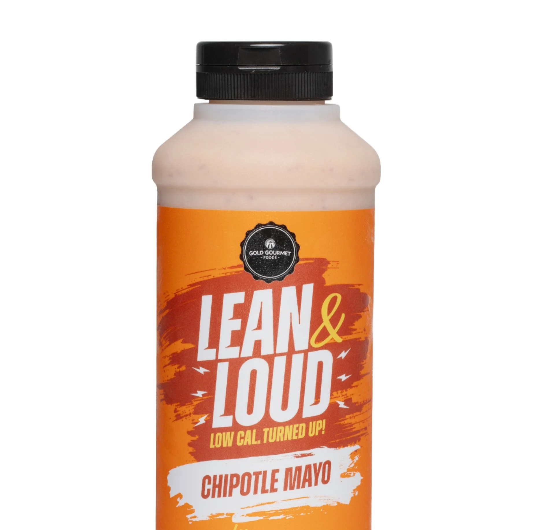 Lean & Loud Chipotle Mayo 500ml bottle, front view showing label.