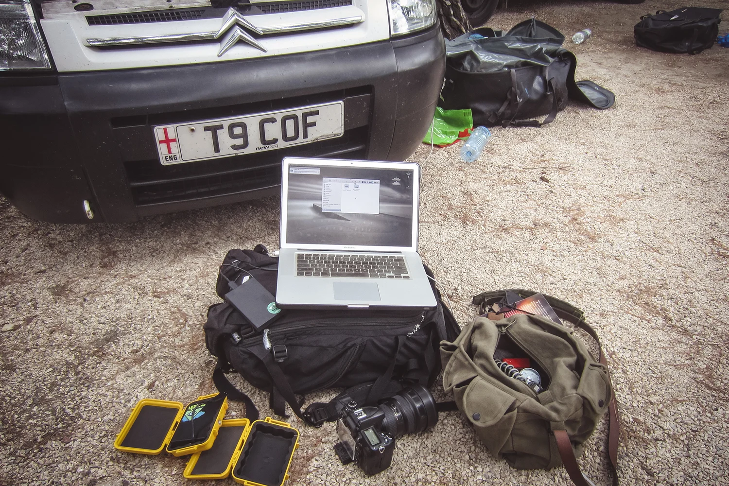 Camera Gear Macbook Pro Computer Hardrive Croatia