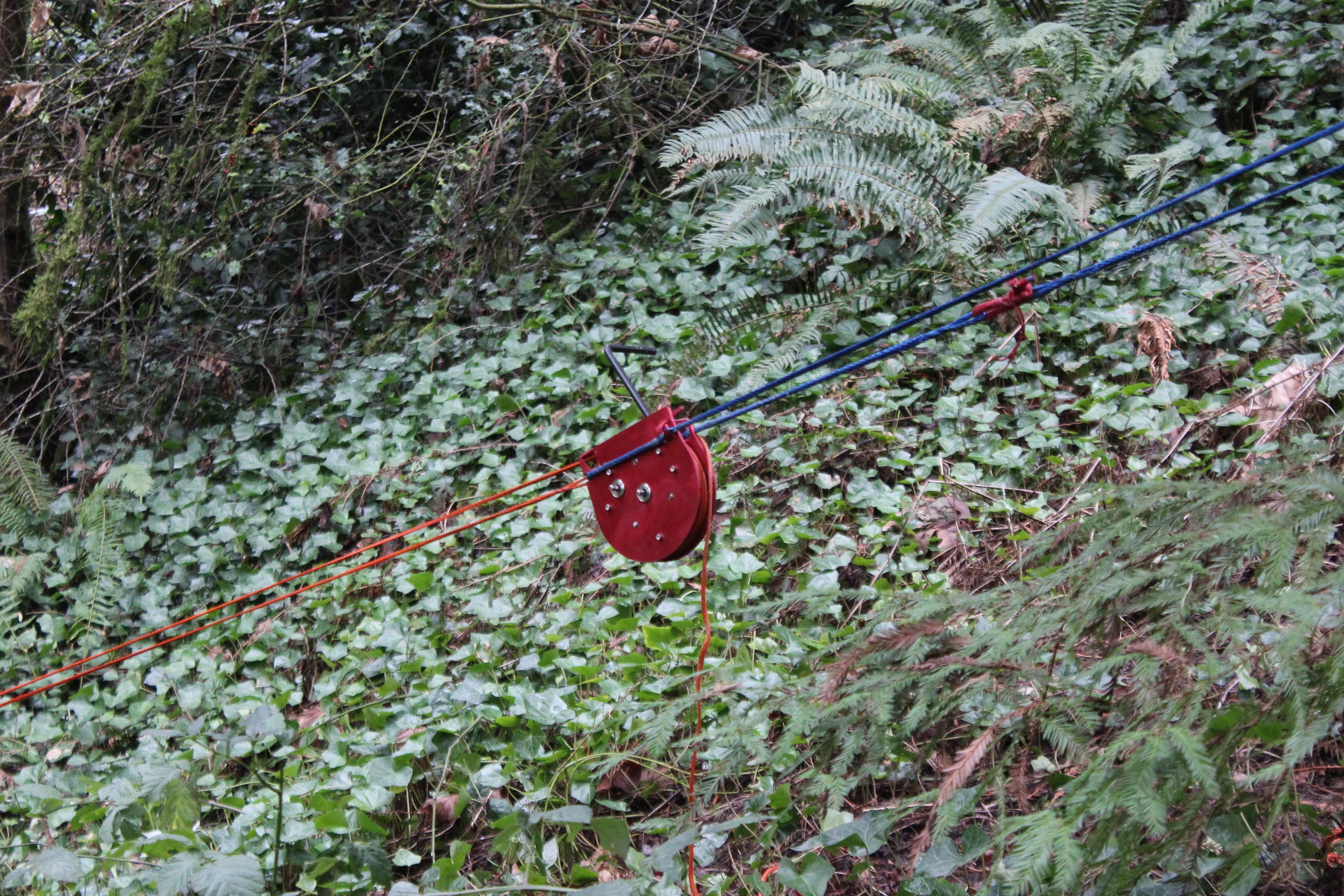 Drill Capstan Winch Pulling 