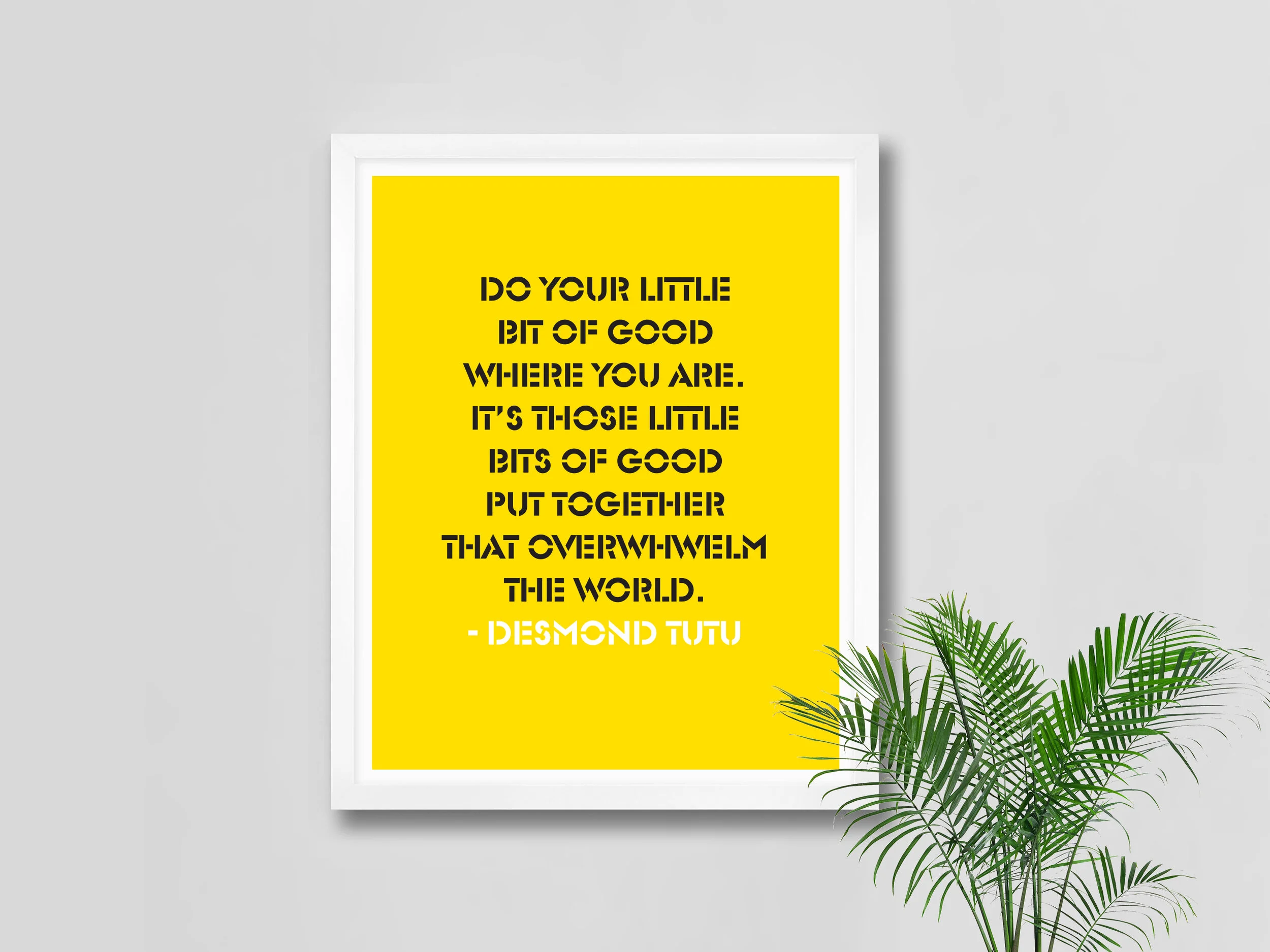 Overwhelm The World Poster