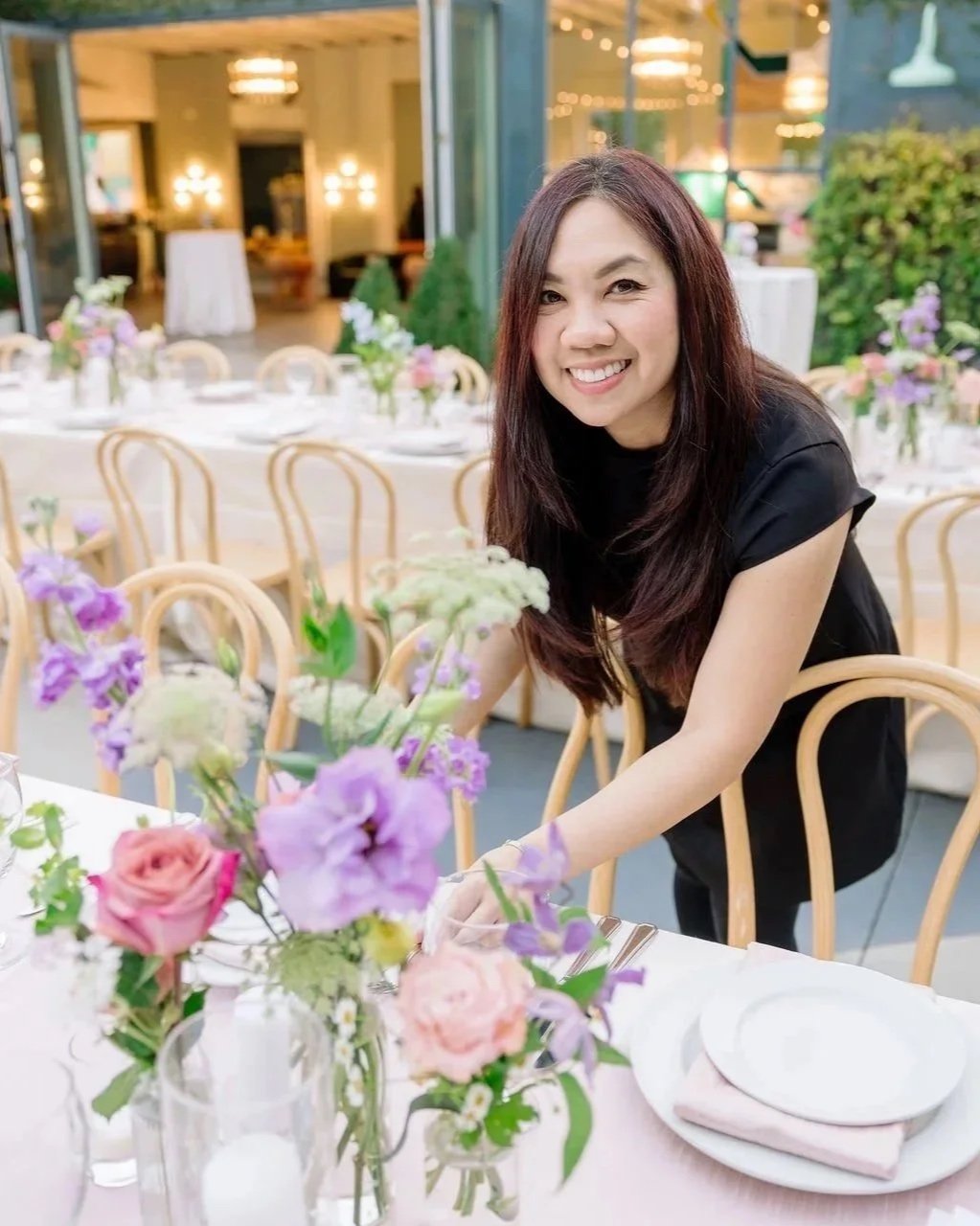  Photographer: @elizabethburgiphotography  Florist: @inessanicholsdesign  Venue: Fig House 