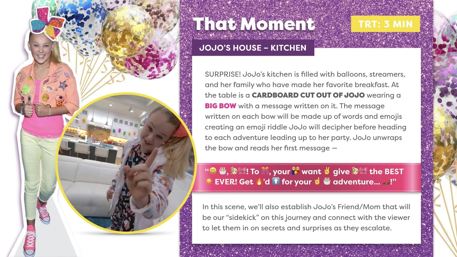 JoJo Siwa Sweet 16 Deck