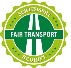 Fair Transport sertifisert bedrift