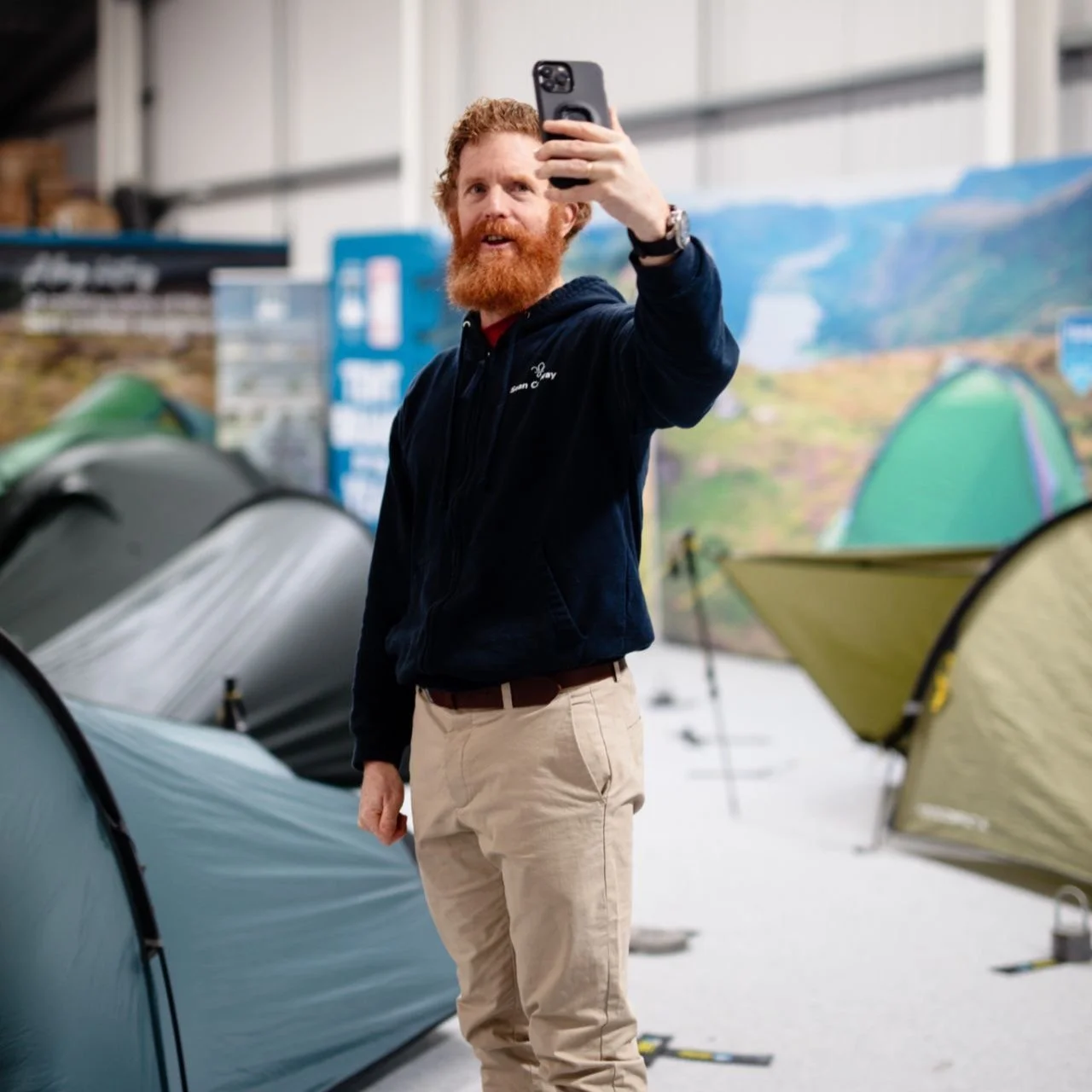 Do the hard stuff, and get comfortable being uncomfortable. 

It's been a while since I picked up the camera, so to spend the morning showing the new range with our product designers and filming content with @SeanConwayAdventure at Terra Nova Equipme