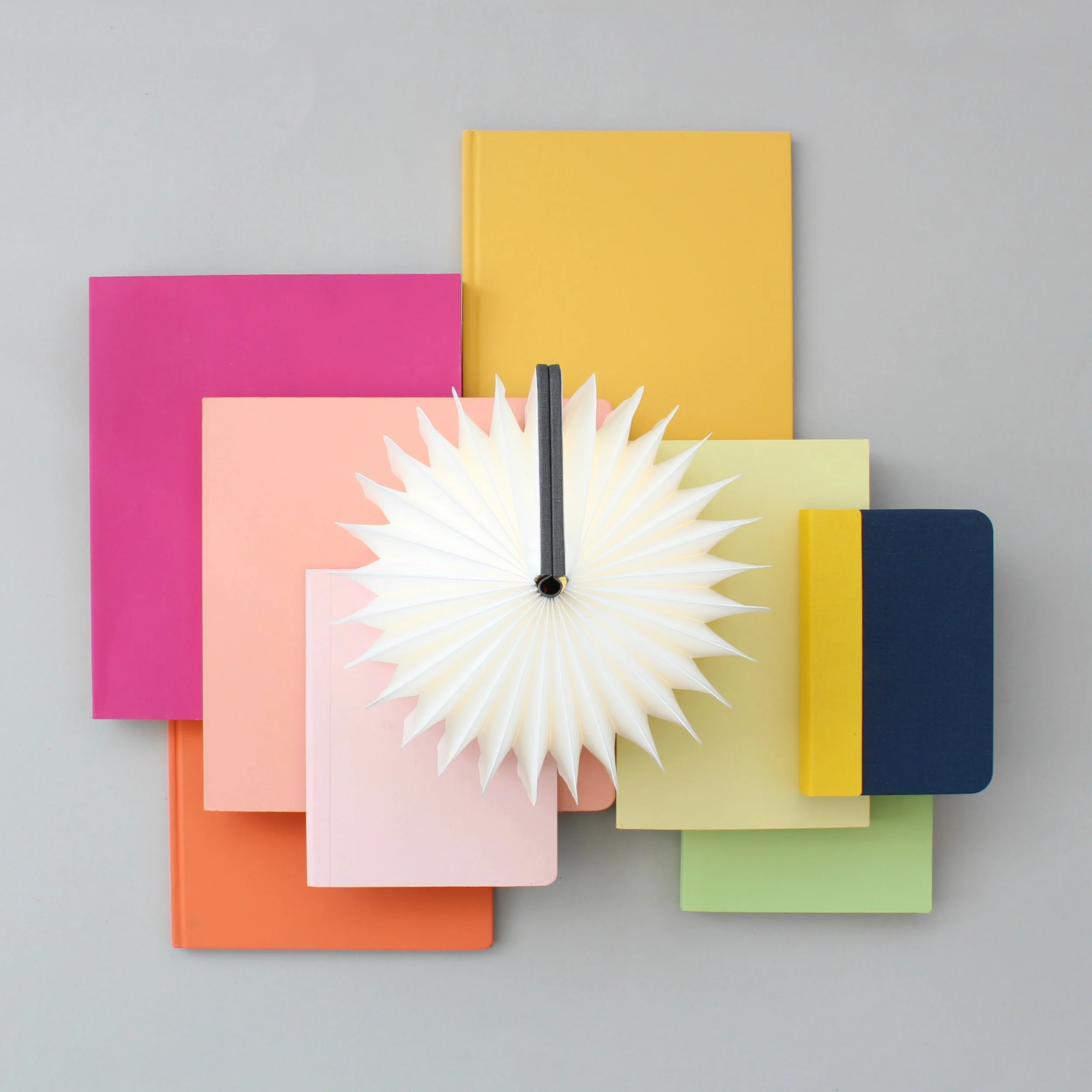  A rainbow of books for Hello Lumio book light 
