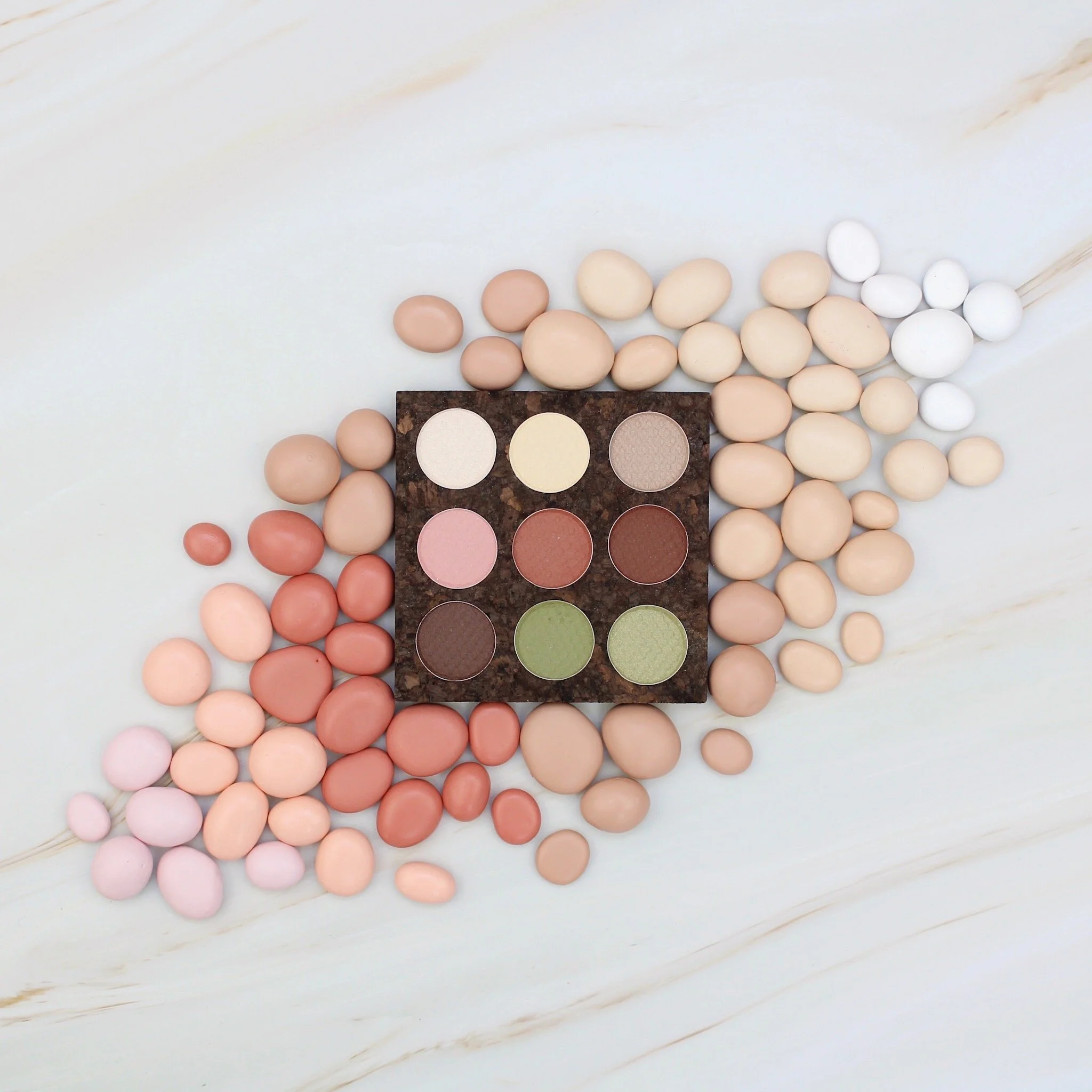  Painted pebble gradient for Principle Beauty 