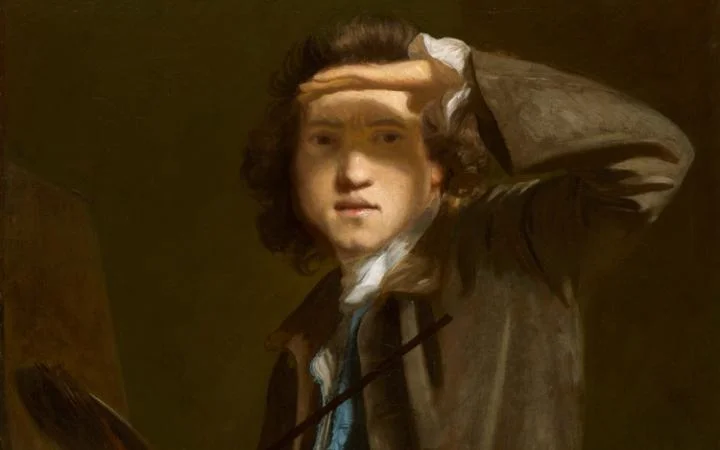 Self portrait by Sir Joshua Reynolds, 1747-1749, National Portrait Gallery, London