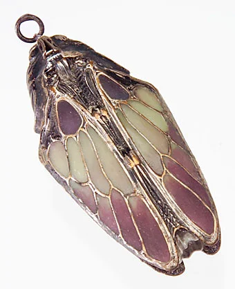 Lucien Gaillard, Art Nouveau glass Perfume bottle, c. 1923