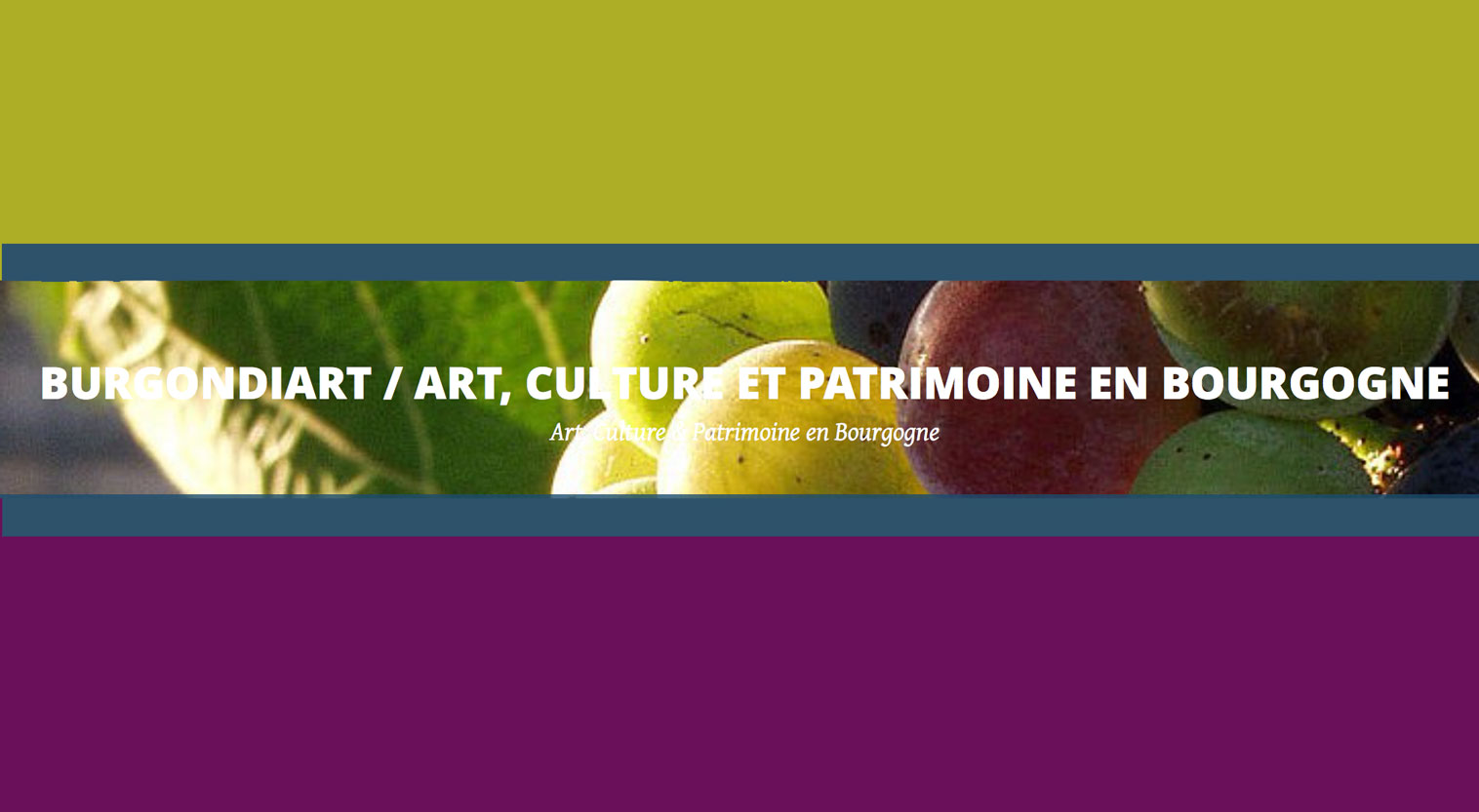 Burgondiart/Art, Culture et Patrimoine en Bourgogne, 30-10-2014