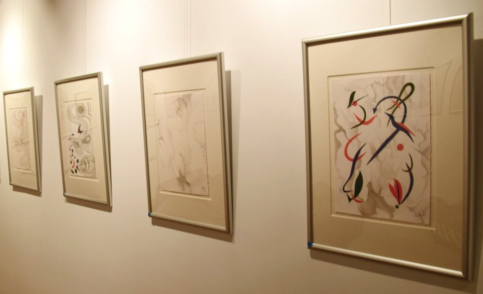 Another view of the exhibition, (Image courtesy of Martin Adam, photographer)