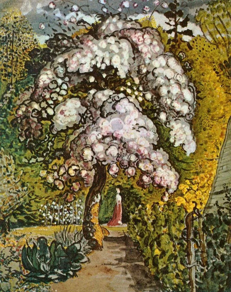 Garden in Shoreham, Samuel Palmer, 1820s or early 1830s, V & A Museum