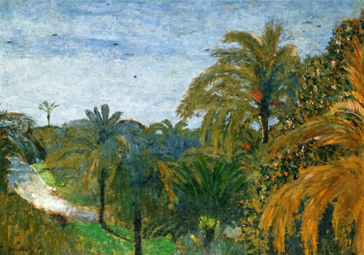 Garden in Cannes, 1901, Edward Vuillard, private collection