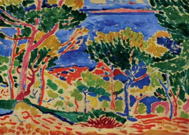 Coastal Landscape. 1906.oil on canvas.Andre Derain.