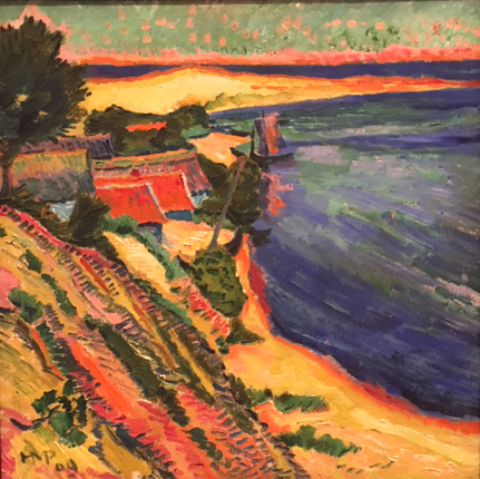 Albufera, 1909, oil on canvas, Max Pechstein, Museo Thyssen, Madrid