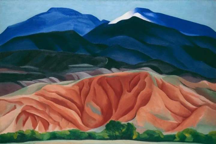 Black Mesa Landscape, New Mexico, Georgia O’Keeffe, 1930,  Georgia O'Keeffe Museum, Gift of The Burnett Foundation