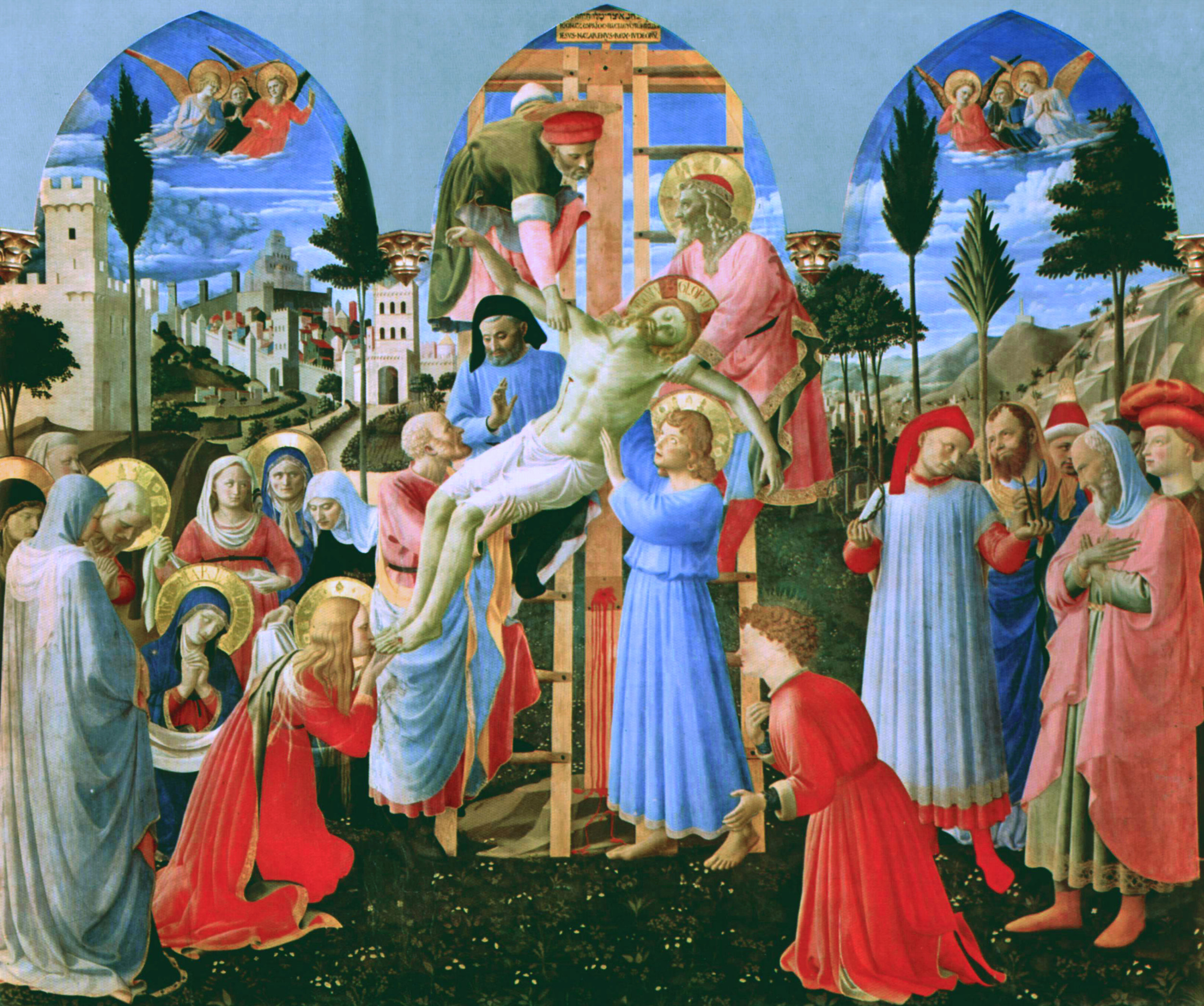 Fra_Angelico The Deposition from the Cross, 1437-1440, Museo San Marco, Florence